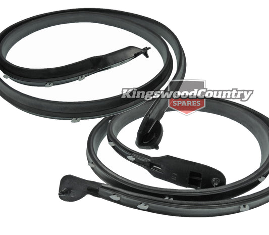 Ford Door Seal FRONT LOWER LEFT + RIGHT XB XC ZG ZH Sedan Wagon rubber - kRDS2059_2060x2