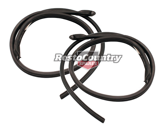 Ford Door Seal REAR UPPER W/Pinch Weld PAIR Left +Right XA XB XC ZF ZG ZH rubber - kRDS2067-a