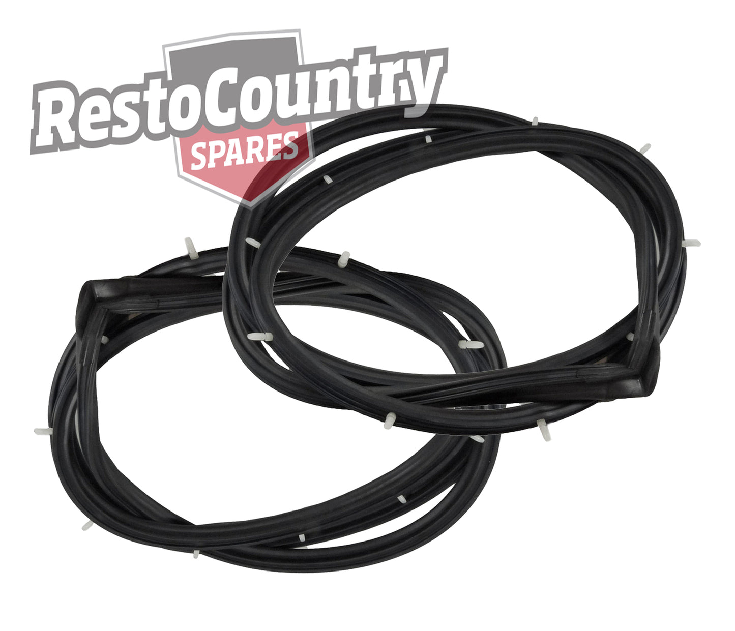 Ford Rear Door Seal Pair x2 LEFT + Right XR XT XW XY ZA ZB ZC ZD Rubber GT 351 - kRDS2093-4x2
