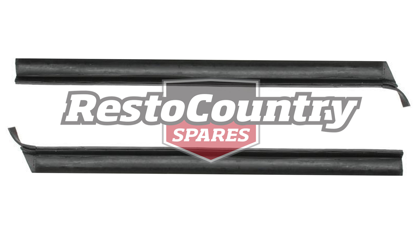 Ford Window Glass Divider Seal PAIR Left + Right XA XB XC COUPE door rubber - kRGDS101-b