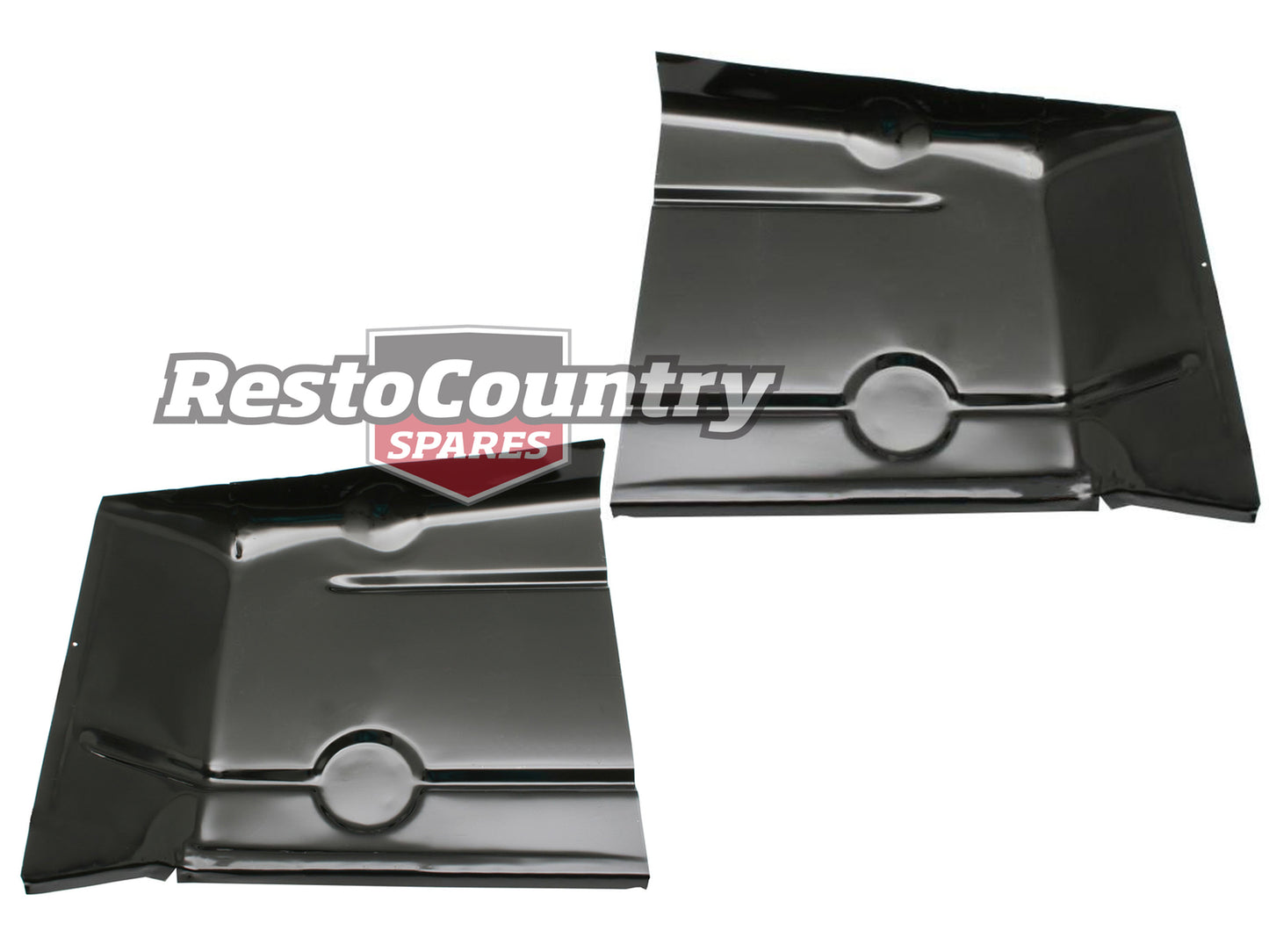Holden Torana FRONT Floor Pan Rust Repair Panel PAIR Left + Right LH LX UC - kRP157-a