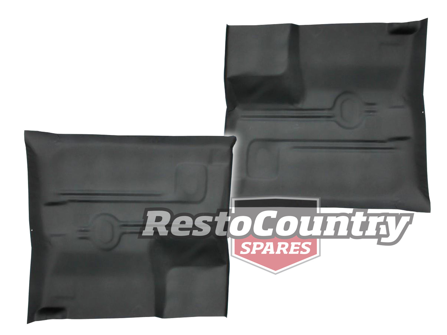 Suit Ford Rear Floor Pan PAIR Left + Right XR XT XW XY XA XB XC XD XF rust - kRP188-9-a