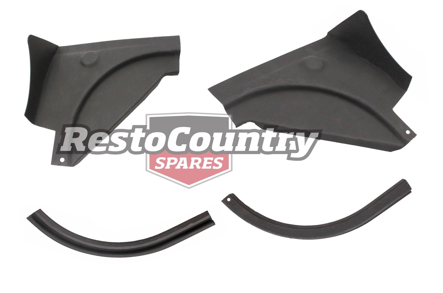 Holden Torana LX Hatch Lower Corner +Channel PAIR LEFT + RIGHT Rust Repair Panel - kRP2049B-z