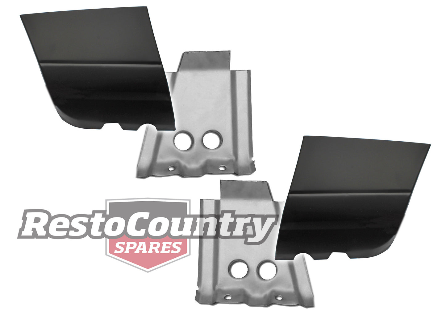 Ford Front Lower Guard Rust Repair Panels SET x4 INNER + OUTER XD XE XF fender - kRP249-y
