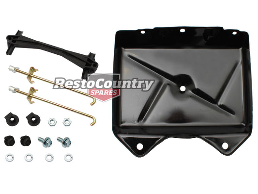 Holden Battery Tray + Holder + Mount Screws Kit HQ HJ HZ HX WB Hold Down clamp - kRP303-a
