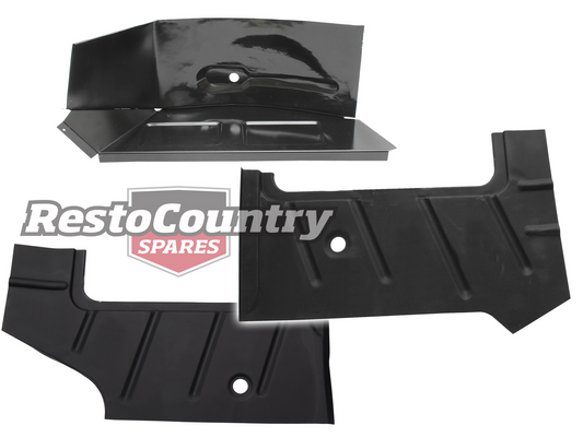 Holden Torana Boot Floor Pan PAIR + Spare Wheel Section LC LJ rust repair trunk - kRP634-b