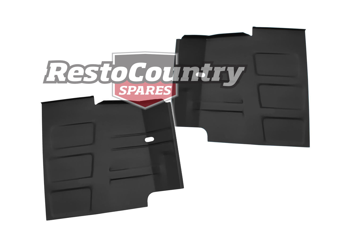 Holden FRONT Floor Pan Rust Repair Panel PAIR Left + Right 48-215 FX FJ section - kRP7-a