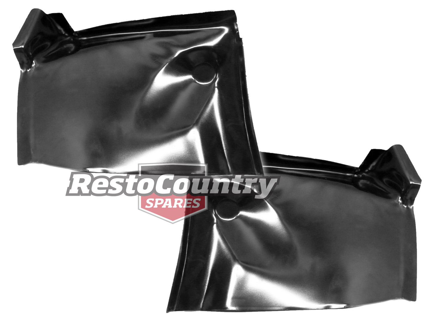 Holden Front Inner Lower Guard Pair LEFT + RIGHT Rust Repair Section HK HT HG - kRP86-7Bx2