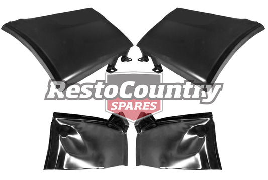 Holden Front OUTER + INNER Lower Guard Kit LEFT + RIGHT Rust Repair HK HT HG - kRP86-7Bx4-b