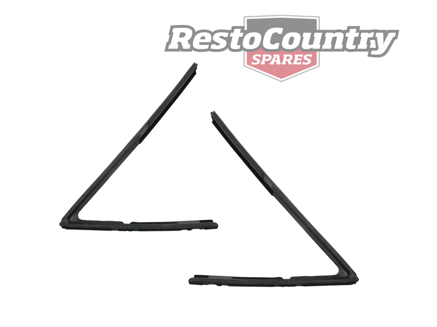 Holden Front Quarter Vent Window Seal Pair LEFT + RIGHT FJ 1/4 glass - kRQLF103-4