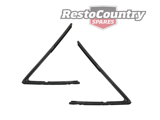 Holden Front Quarter Vent Window Seal Pair LEFT + RIGHT FJ 1/4 glass - kRQLF103-4
