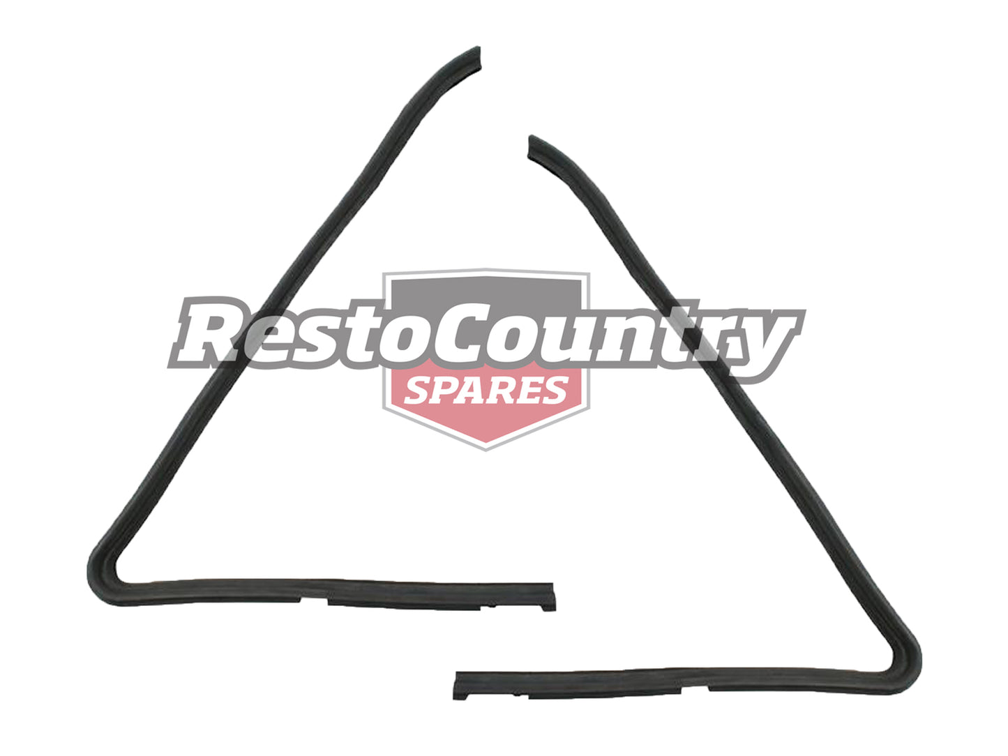 Holden Front Quarter 1/4 Vent Rubber Window Seal PAIR Left + Right FE FC glass - kRQLF105-6