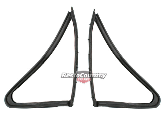 Holden Front Quarter Vent Window Seals PAIR. EJ EH Rubber 1/4 qtr - kRQLF109-10