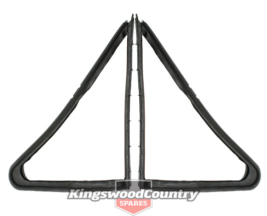Holden Quarter 1/4 Vent Window Seal LEFT +RIGHT FRONT HD HR glass - kRQLF111-112