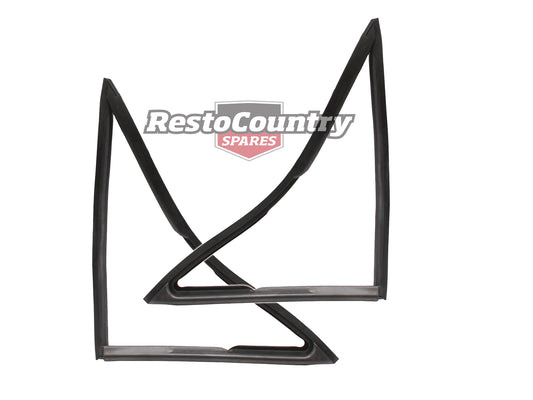 Ford Falcon FRONT Quarter Window Vent Seals x2 XK XL XM XP. Not Coupe. - kRQLF201-202