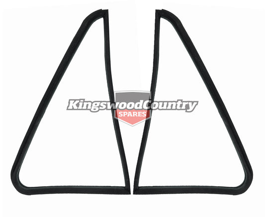 Holden Quarter 1/4 Vent Window Seal REAR Left / Right. EJ EH Sedan Wagon x2 - kRRQS109x2