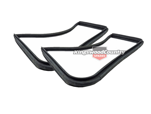 Holden Rear 1/4 Quarter Glass Window Seal PAIR HQ HJ HX HZ STATESMAN x2 - kRRQS112x2
