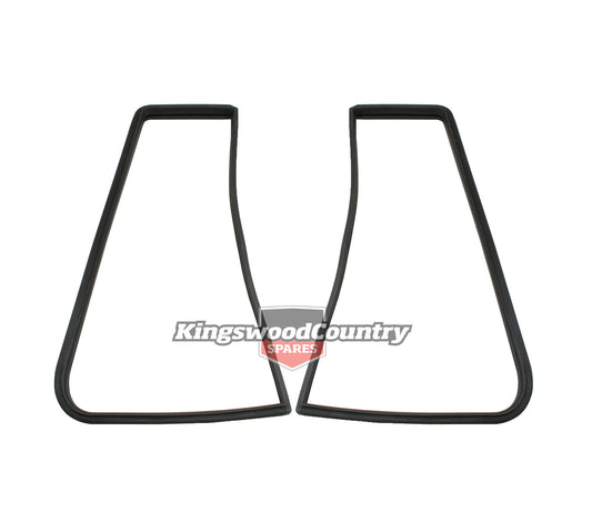 Holden 1/4 Quarter Glass Window Seal REAR DOOR HQ HJ HX HZ WAGON x2 - kRRQS114x2