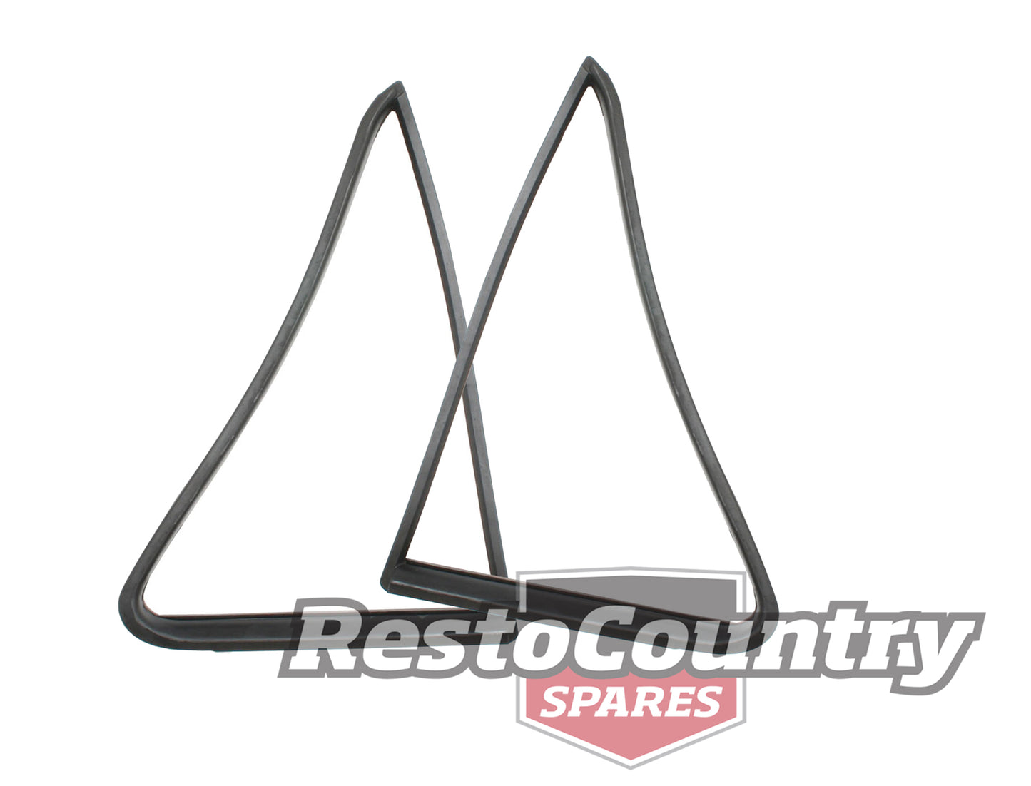 Holden Rear Quarter 1/4 Window Seal Pair LEFT + RIGHT Torana LC LJ Sedan - kRRQS129-30