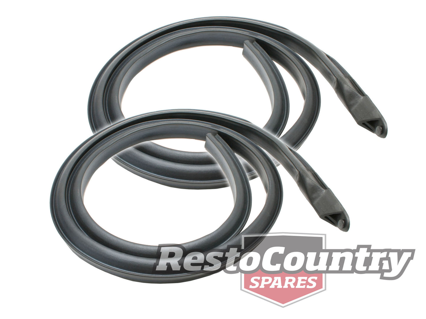 Ford Front Door Seal Pair UPPER Left + Right XA XB XC Coupe 2door rubber - kRRRS203-a