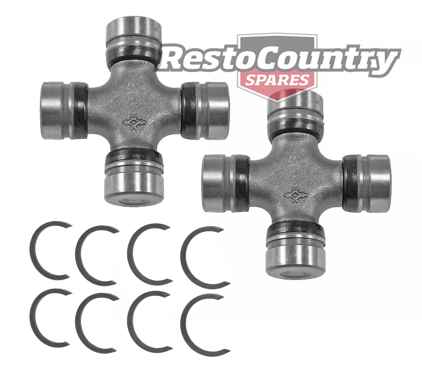 Holden Torana V8 Universal Joint PAIR LH LX Manual Auto uni tailshaft x2 - kRUJ-2030-b