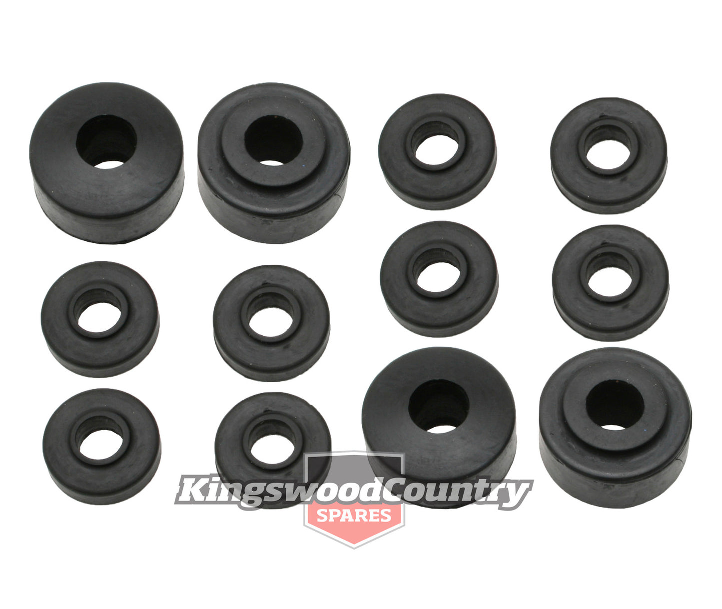 Ford Shock Absorber Rubber Bush FRONT XK-XP XR XT XW XY XA XB XC XD-XF ZA-ZL x2 - kSAK2001x2