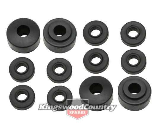 Ford Shock Absorber Rubber Bush FRONT XK-XP XR XT XW XY XA XB XC XD-XF ZA-ZL x2 - kSAK2001x2