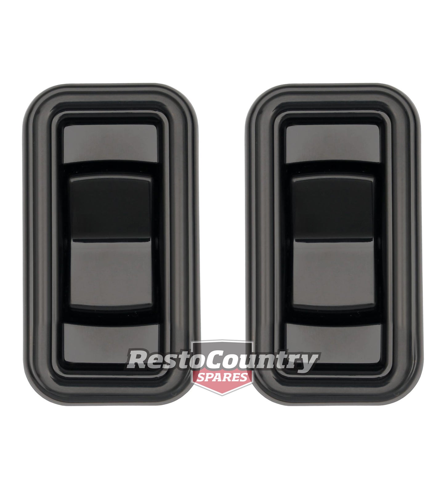 Holden Commodore REAR Door Electric Window Switch PAIR VB VC VH VK VL Black - kSW1010-a
