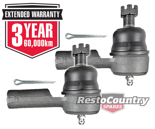 Holden Torana Tie Rod End PAIR LC LJ LH LX UC NEW steering suspension joint - kTE195R-b