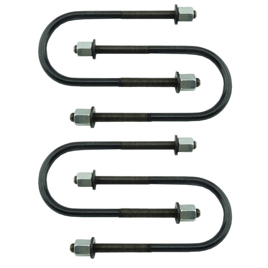 "Ford Axle - U Bolts - 3" Diff to Rear Leaf Spring XR XT XW XY XA XB XC x4 78mm - kUB75x4c"