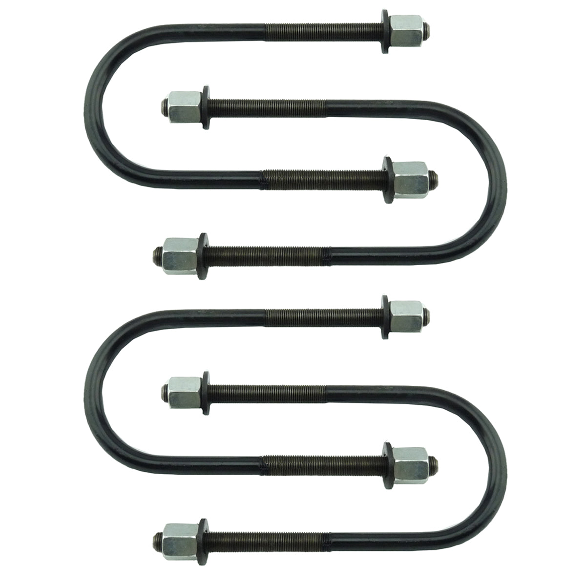 Holden Axle - U Bolts 3" Diff to Rear Leaf Spring 1 Tonner HQ HJ HX HZ WB ton x4 - kUB75x4a