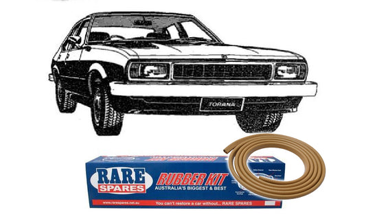 Holden Body Rubber Kit Torana UC SEDAN BUCKSKIN Pinchweld -kUC1-BUCKSKIN - kUC1-BUCKSKIN