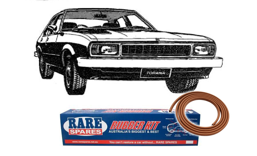 Holden Body Rubber Kit Torana UC SEDAN GAZELLE Pinchweld - kUC1-GAZELLE