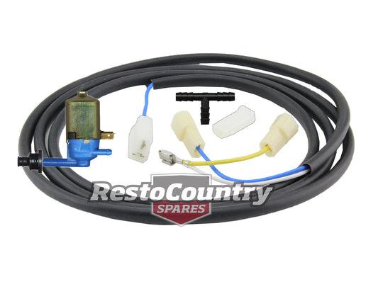 Holden Washer Motor Wiring Loom +Pump kit HQ HJ HX +HZ WB Lucas /Preslite wiper - kW1-1