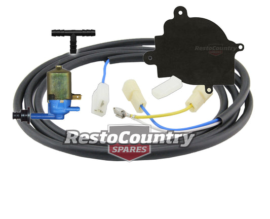 Holden Preslite Washer Motor Wiring Loom +Pump +Plate kit HQ HJ HX +HZ WB wiper - kW1-2