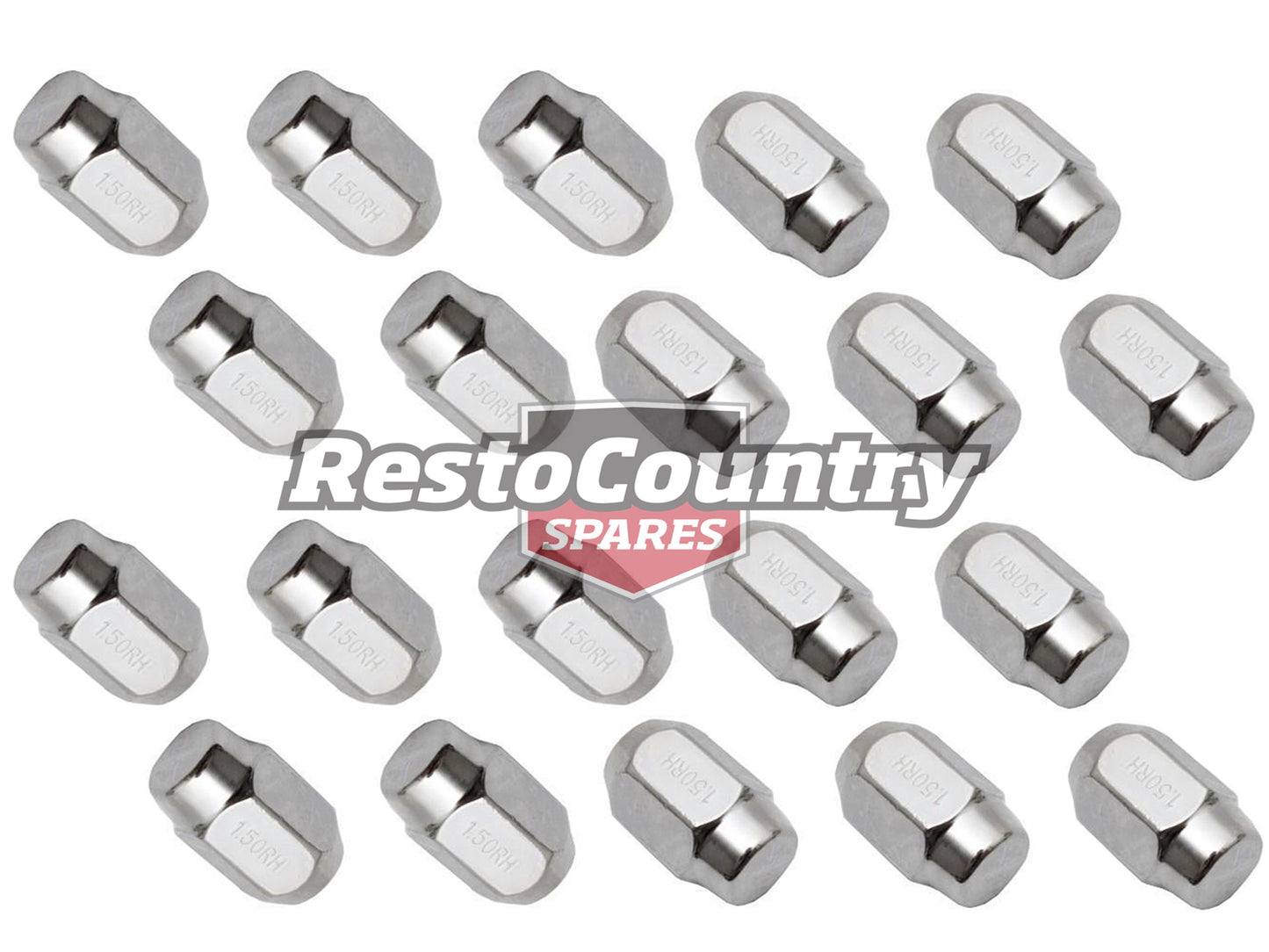 Holden Commodore Acorn Wheel Nut Set x20 VB VC VH VK VL VN VP VR VS VT VX VY VZ - kWN10065x4
