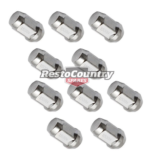 Holden Commodore BULGE Wheel Nut Set x10 VB VC VH VK VL VN VP VR VS VT VX VY VZ - kWN10075x2