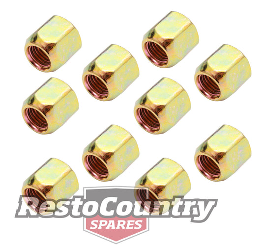 Holden Commodore Wheel Nuts x10 STANDARD VB VC VH VK VL VN VP VR VS VT VX VY VZ - kWN10115-a