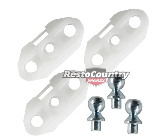 Holden Window Regulator Lifter Slider x3 Commodore VB VC VH VK VL VN VP VR VS - kWRK1007x3