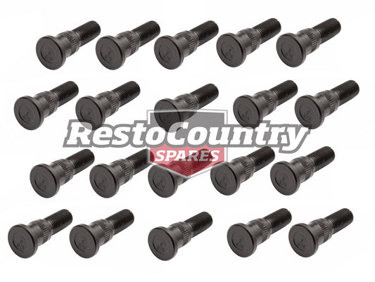 Ford Wheel Stud Set x20 XD ZJ FC Front + Rear DISC rim nut bolt Resto Country - kWS2004-b