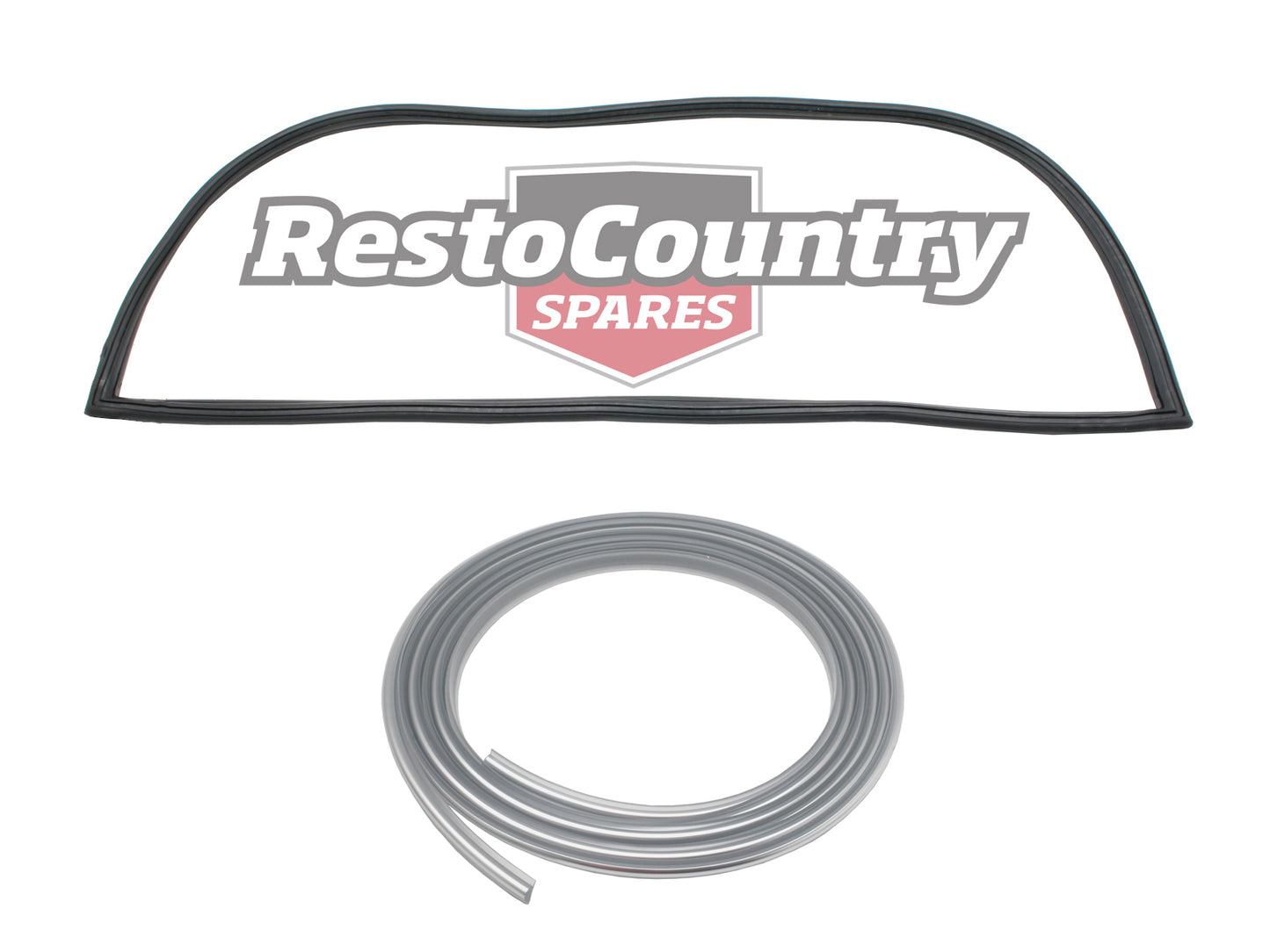 Holden Torana Rear Windscreen Window Seal + Locking Strip Kit LC LJ SEDAN +COUPE - kWSR121-a