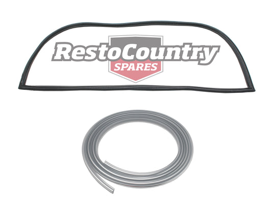 Holden Torana Rear Windscreen Window Seal + Locking Strip Kit LC LJ SEDAN +COUPE - kWSR121-a