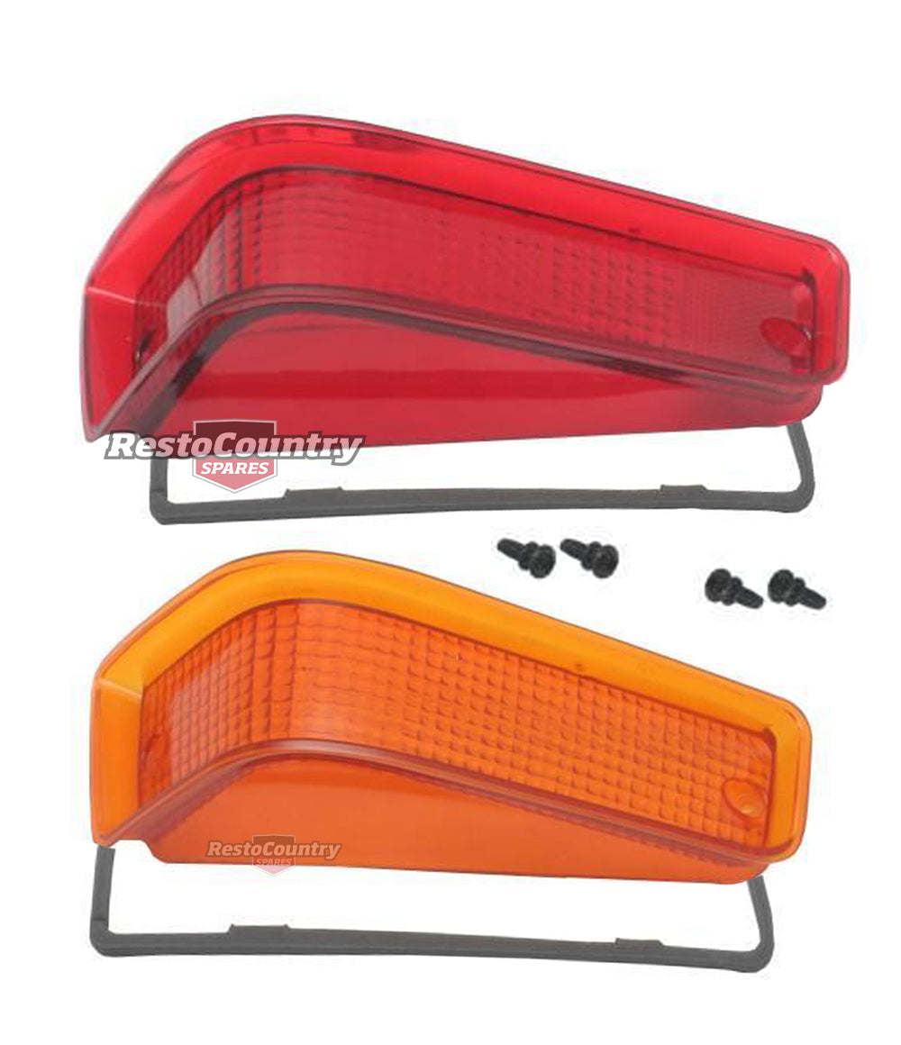 Ford Taillight Lens Pair Brake + Indicator + Gaskets XY LEFT light stop - kXY-Tail-L