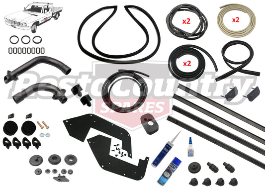 Holden 1 TONNER Complete Body Rubber Kit HQ CHAMOIS Pinchweld - kzHQ7-CHAMOIS