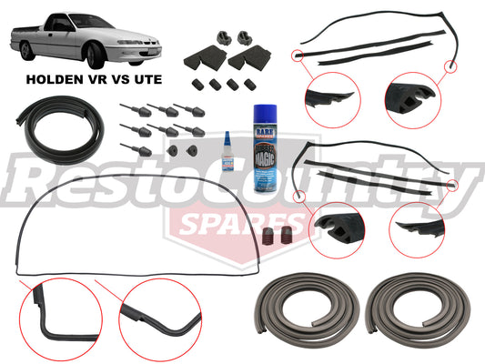 Holden UTE Body Rubber Kit VR VS Commodore GREY Pinchweld - kzVR2-a