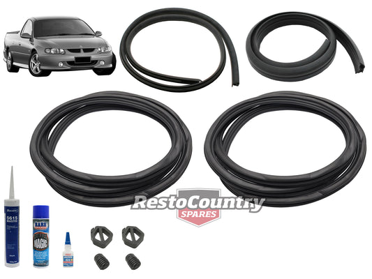 Holden Commodore UTE Body Rubber Kit VT VU VX - kzVT2-a