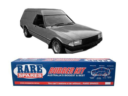 Ford Falcon Body Rubber Kit XD XE XF Panel Van (suits models with BARN DOORS) - kzXD5-a