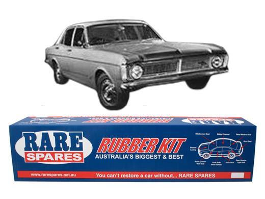 Ford Falcon XY SEDAN 500 / FUTURA Body Rubber Kit - kzXY2-a
